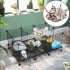 Small Animals Hammock, Soft Fleece Warm Rat Hammock Hanging Hammock Bed for Hamster, Ferret, Hedgehog, Squirrel and Small Animals